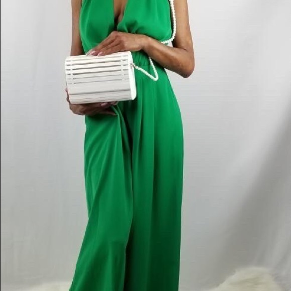 Women’s Green Jumpsuit - Picture 12 of 16